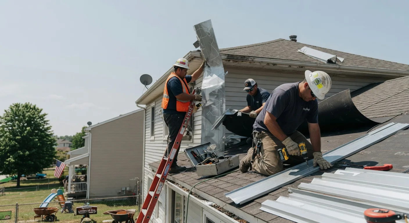 Metal Roof Repair in Anita, PA